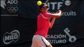 Tenistas chilenas mantuvieron su paso firme en la Copa "Anita Lizana"