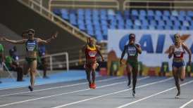Isidora Jiménez terminó cuarta en los 200 metros del Iberoamericano