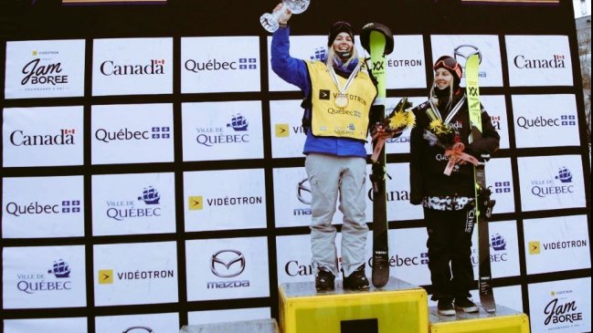 Chilena Dominique Ohaco logró histórico resultado en la Copa Mundial de Esquí