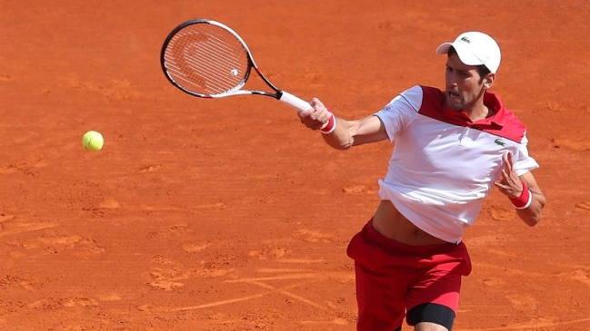 Novak Djokovic apabulló a Dusan Lajovic y avanzó a segunda ronda en Montecarlo