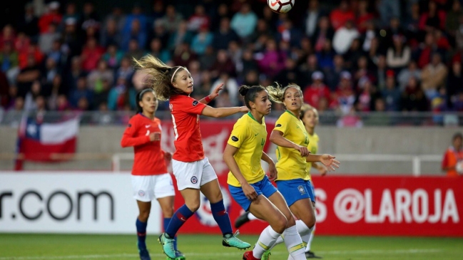 Chile enfrenta a Brasil en el cuadrangular final de la Copa América Femenina