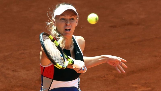 Caroline Wozniacki doblegó a Sevastova y se instaló en cuartos de final en Roma