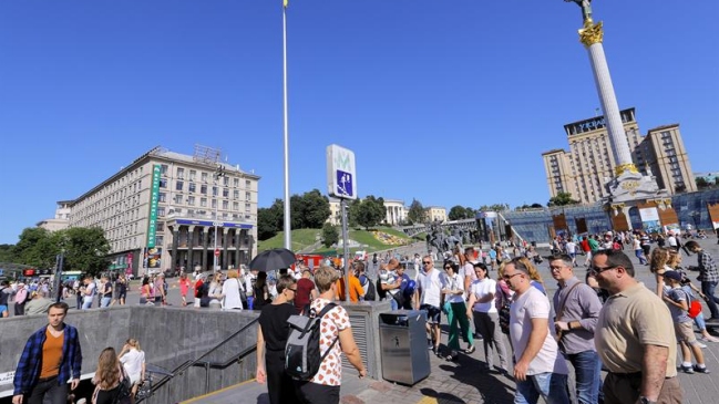 Reabrieron estaciones de metro en Kiev tras falso aviso de bomba