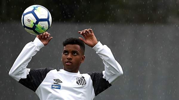 Santos y Real Madrid cerraron el fichaje del joven Rodrygo