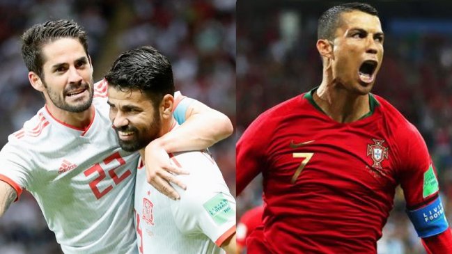 España y Portugal definen en simultáneo su futuro en el Mundial de Rusia