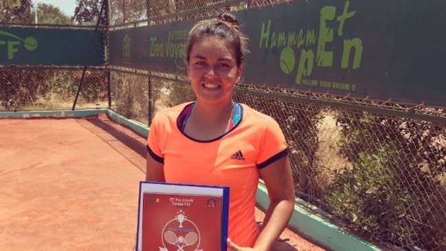 Fernanda Brito se coronó en el ITF Hammamet de Túnez