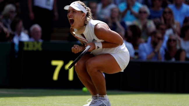Angelique Kerber disputará su segunda final en Wimbledon