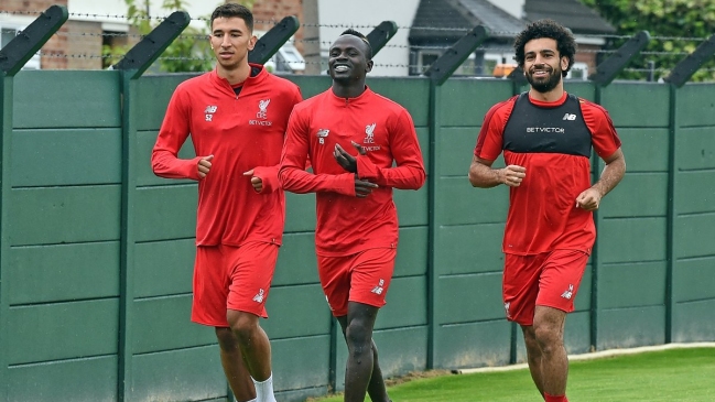 Mohamed Salah volvió a los entrenamientos en Liverpool