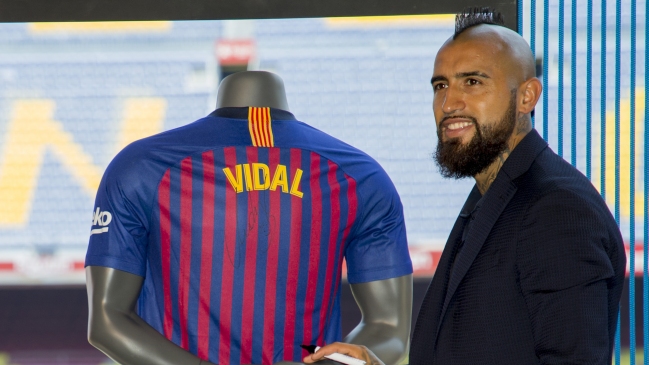 ¿En Tacna ya saben qué número usará Vidal en FC Barcelona?