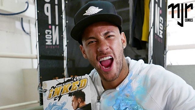 Neymar lanzó su propia línea de cómics de un superhéroe que él mismo protagoniza
