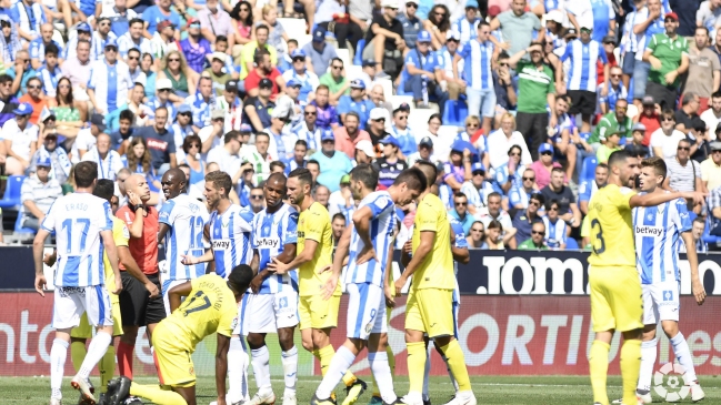 Manuel Iturra celebró en su debut con Villarreal en la liga española