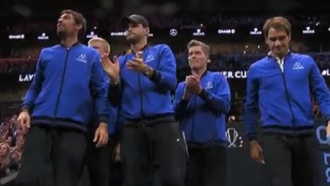 Europa tomó ventaja en inicio de la Laver Cup pese a caída de Federer y Djokovic en dobles