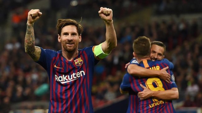 Barcelona se apoyó en un letal Lionel Messi para derribar al esforzado Tottenham en Champions