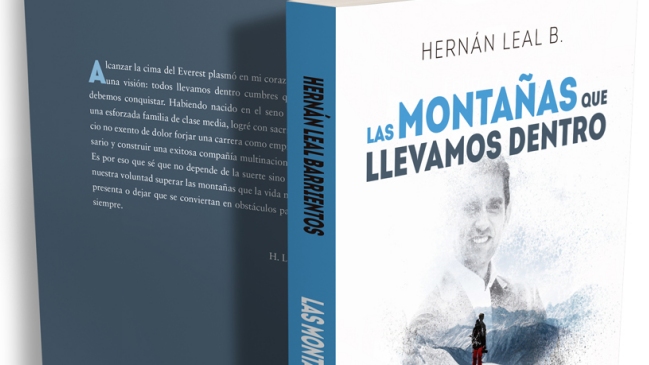 "Las Montañas que llevamos dentro", el motivador libro de Hernán Leal