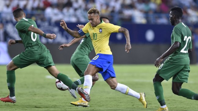 Brasil superó a la Arabia Saudita de Pizzi gracias a la guía de Neymar