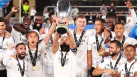 Real Madrid conquistó la Supercopa de Europa tras tumbar a Eintracht Frankfurt