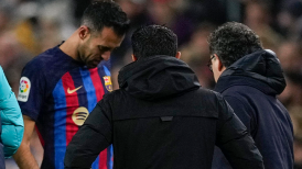 FC Barcelona confirmó que Sergio Busquets sufre un esguince