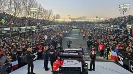 El Rally de Chile tuvo su ceremonia inaugural con la largada protocolar en Los Angeles