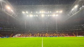 [Videos] Una fuerte lluvia puso en riesgo duelo entre Galatasaray y Manchester United por la Champions