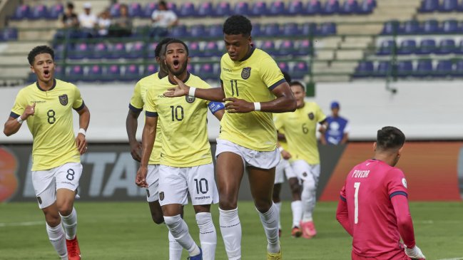 Ecuador venció a Bolivia y mantuvo el liderato del Grupo A en el Preolímpico