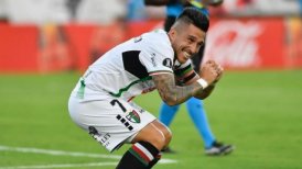 Como un jinete: La particular celebración de Bryan Carrasco tras su gol ante Portuguesa