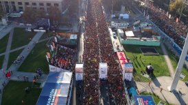Maratón de Santiago: Recorrido y corte de tránsito en la Alameda