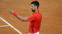Novak Djokovic aludió al incidente del botellazo tras su derrota ante Tabilo en Roma