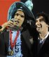 El bromista Sebastián Abreu “se robó” la celebración uruguaya en Montevideo