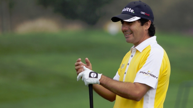 Felipe Aguilar es líder del Abierto de Cachagua de golf