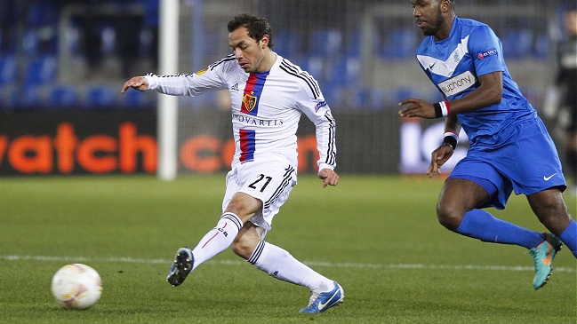 Marcelo Díaz actuó en derrota de Basilea en amistoso ante Bayern Munich