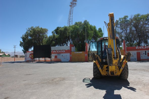 La demolición del Estadio Municipal de Calama
