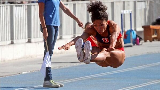 Macarena Reyes obtuvo histórica medalla de oro en salto largo en el Sudamericano