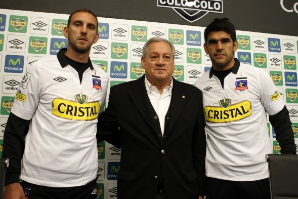 Colo Colo presentó a Damián Malrechauffe y Javier Toledo
