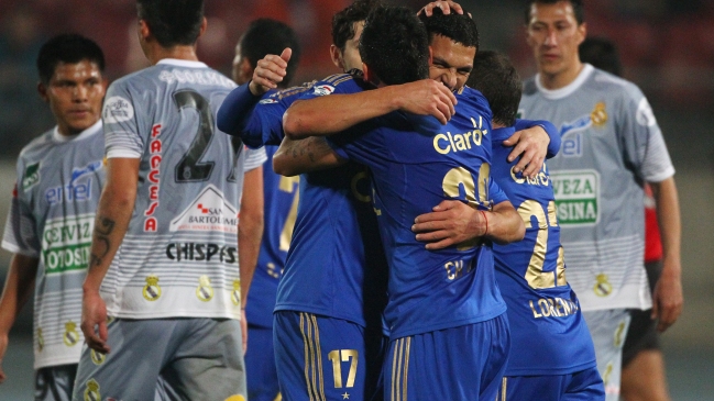 U. de Chile despertó en la Copa Sudamericana y goleó a Real Potosí