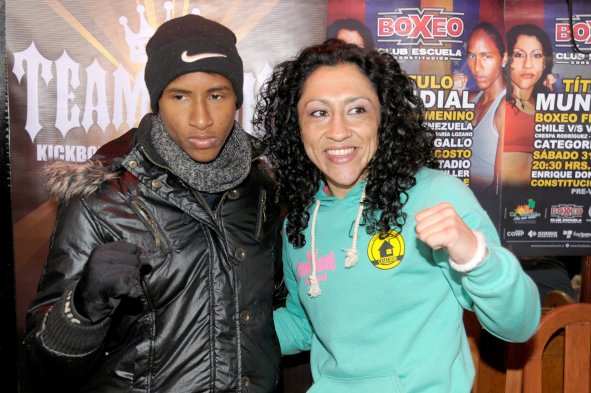 La presentación de la pelea entre “Crespita” Rodríguez y la venezolana Lozano