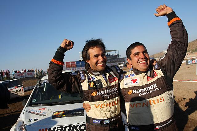 Jorge Martínez resultó campeón en el Motorshow del Rally Mobil