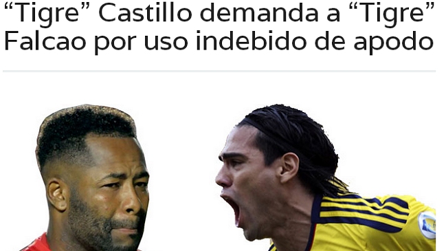 Sitio humorístico ironizó con supuesta demanda de Jairo Castillo a Falcao por “usar su apodo”