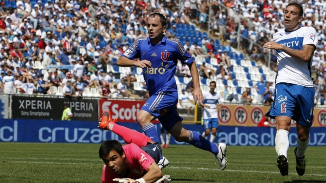 U. de Chile aplastó a la UC en San Carlos y se apropió del clásico