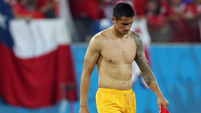 Tim Cahill se quejó de “trampa” de Chile en triunfo sobre Australia