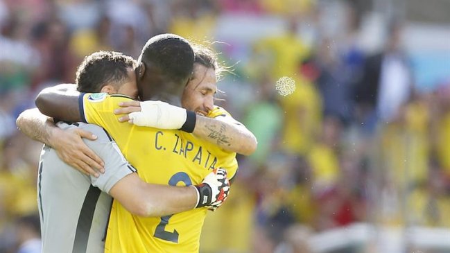 Teófilo Gutiérrez anotó el 2-0 para Colombia sobre Grecia