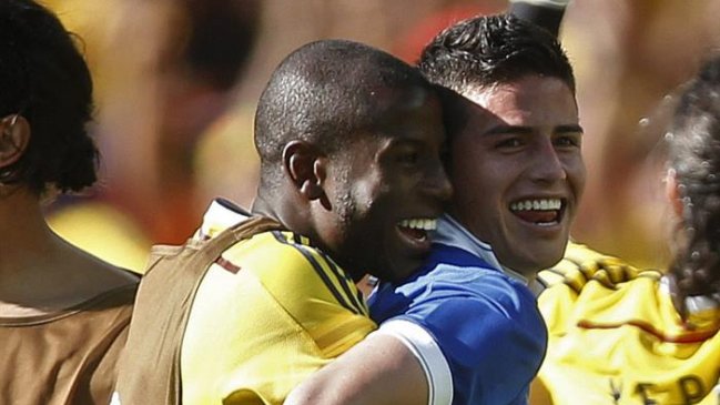 James Rodríguez selló el triunfo de Colombia sobre Grecia