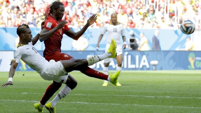 John Boye metió el balón en su propio arco en favor de Portugal ante Ghana