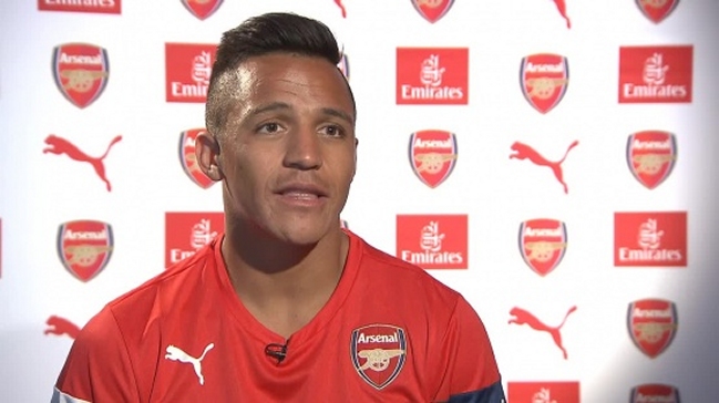 Alexis Sánchez: El juego de Wenger es el estilo de la selección chilena