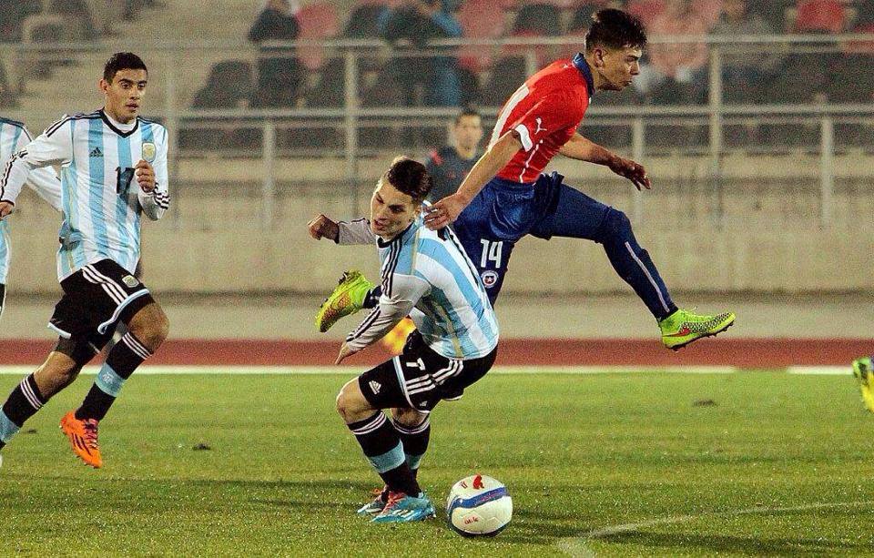 Chile sub 17 cayó ante Argentina en partido amistoso jugado en Puerto Montt