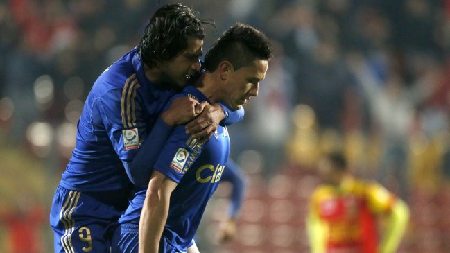 Gustavo Canales marcó el único tanto con que U. de Chile venció U. Española