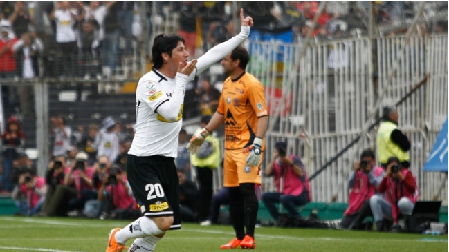 Jaime Valdés anotó un gran tanto en la goleada de Colo Colo