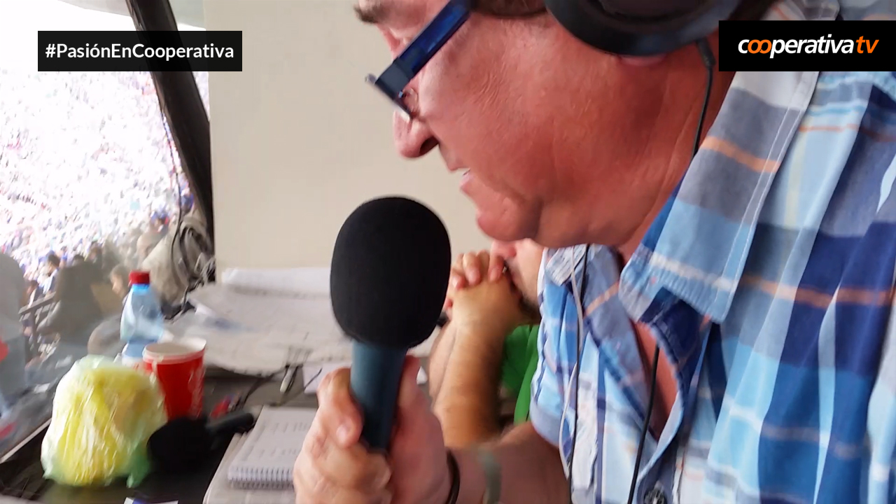 Así se relató el gol de Mathías Corujo en el clásico universitario