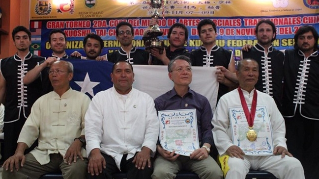 Chileno maestro en Kung Fu obtuvo título mundial en artes marciales chinas