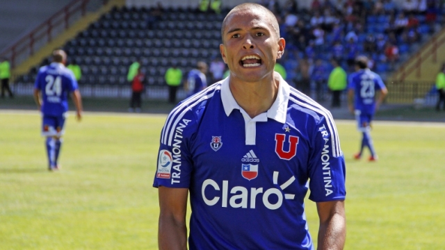 Leandro Benegas marcó el 1-1 parcial de Universidad de Chile ante Huachipato