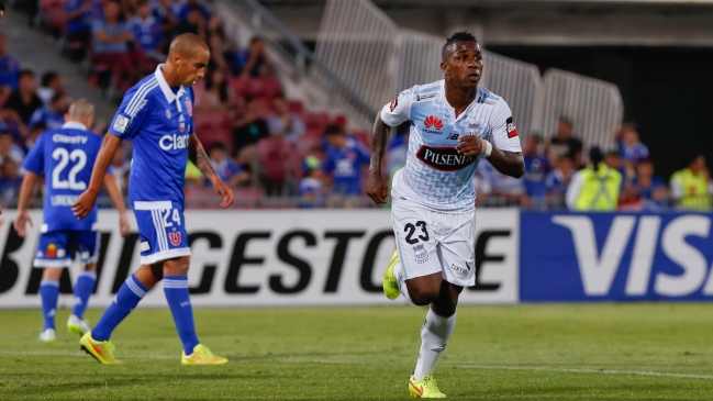 Una deslucida U. de Chile decepcionó en el debut ante Emelec en Copa Libertadores